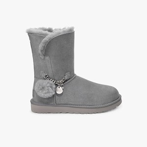 Ugg Classic Mini Charms Klassiska Stövlar Dam Grå (620438YFV)